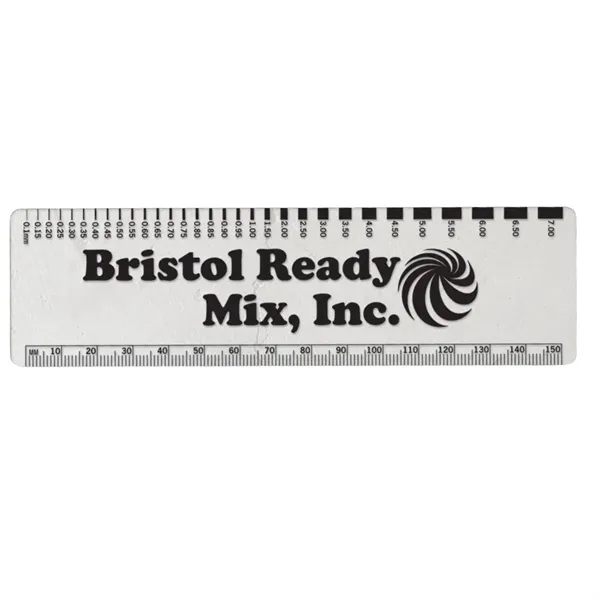Crack width gauge ruler for measuring cracks and making repairs.... from ASI 42393 Budgetcard Inc