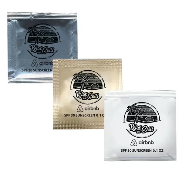 Sunscreen Packet SPF30.... from ASI 44900 NC Custom (CI/Lanco) / Lanco