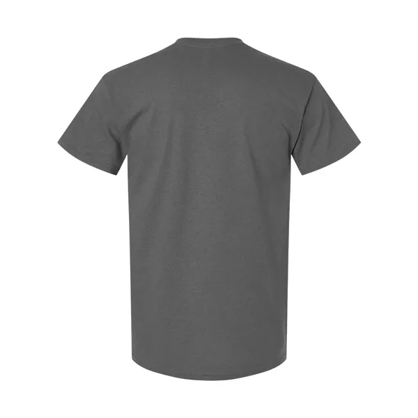Adult T-shirt with a pocket of 6.0 oz preshrunk 100% cotton.... from ASI 84358 S&S Activewear