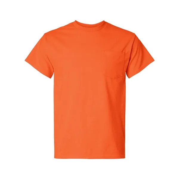 Adult T-shirt with a pocket of 6.0 oz preshrunk 100% cotton.... from ASI 84358 S&S Activewear