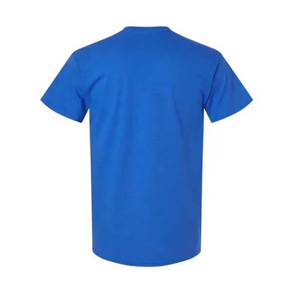 Adult T-shirt with a pocket of 6.0 oz preshrunk 100% cotton.... from ASI 84358 S&S Activewear