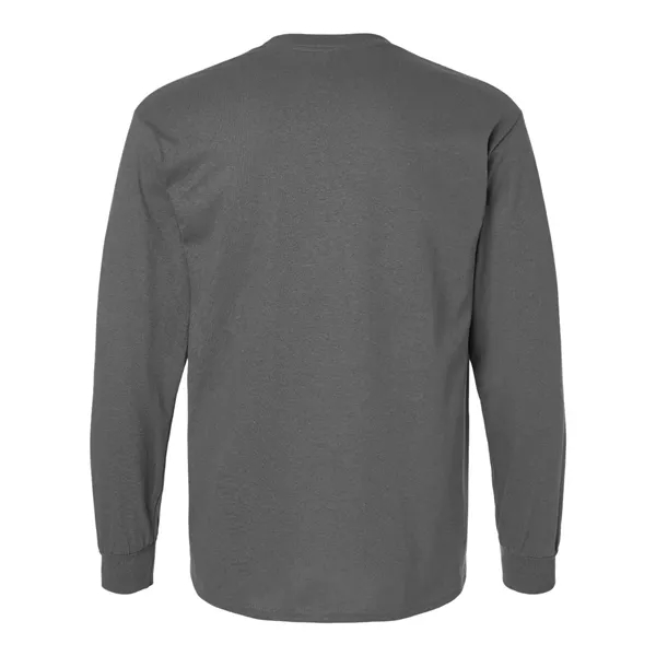 Long sleeve T-shirt made of Ultra Cotton with quarter-turned construction and... from ASI 84358 S&S Activewear