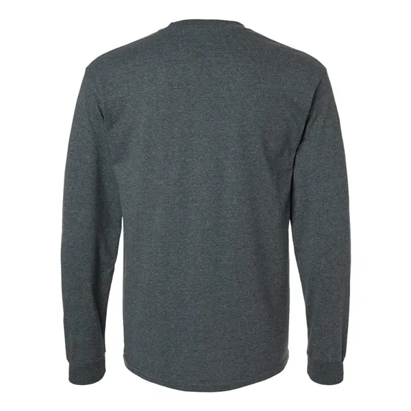 Long sleeve T-shirt made of Ultra Cotton with quarter-turned construction and... from ASI 84358 S&S Activewear