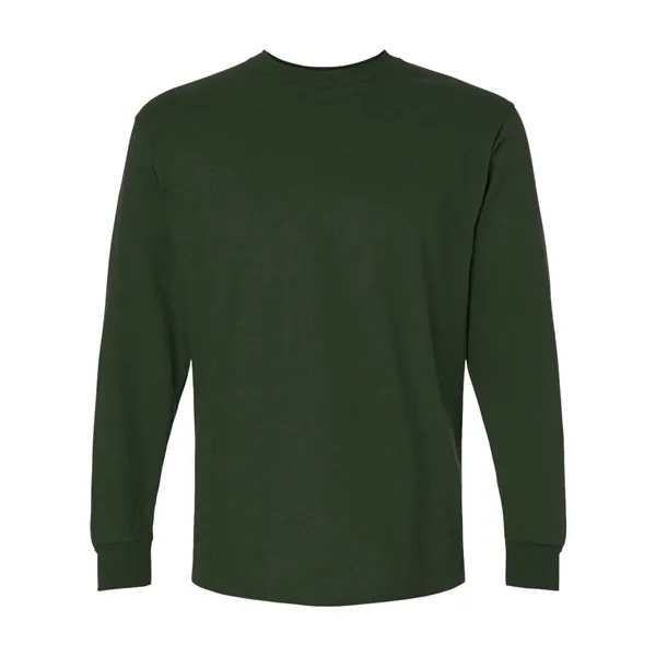 Long sleeve T-shirt made of Ultra Cotton with quarter-turned construction and... from ASI 84358 S&S Activewear