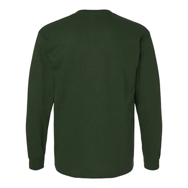 Long sleeve T-shirt made of Ultra Cotton with quarter-turned construction and... from ASI 84358 S&S Activewear
