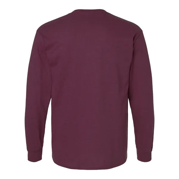 Long sleeve T-shirt made of Ultra Cotton with quarter-turned construction and... from ASI 84358 S&S Activewear