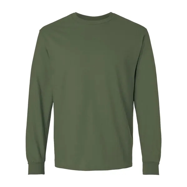 Long sleeve T-shirt made of Ultra Cotton with quarter-turned construction and... from ASI 84358 S&S Activewear