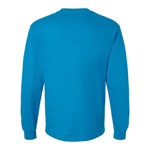 Long sleeve T-shirt made of Ultra Cotton with quarter-turned construction and... from ASI 84358 S&S Activewear