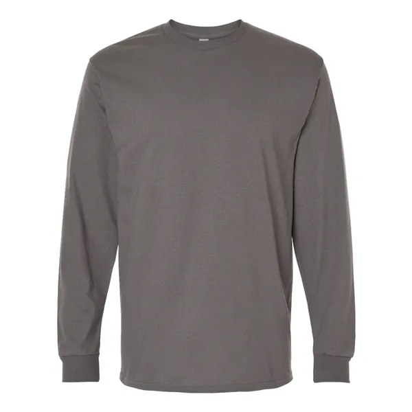 Heavy 100% cotton long sleeve 5.3 oz t-shirt. Blank product.... from ASI 84358 S&S Activewear