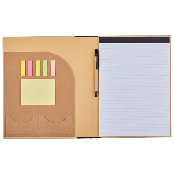 eco-friendly notebook with sticky notes and memo pad... from ASI 57655 STOPNGO Line