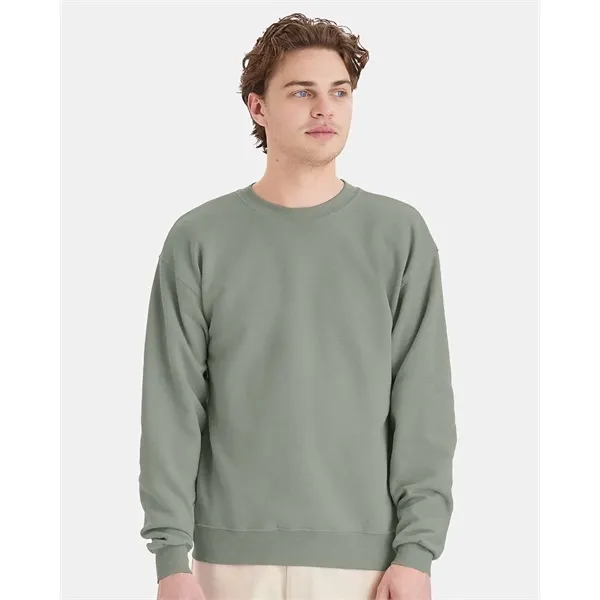Cotton/polyester fleece crewneck sweatshirt with up to 5% recycled polyester from... from ASI 84358 S&S Activewear