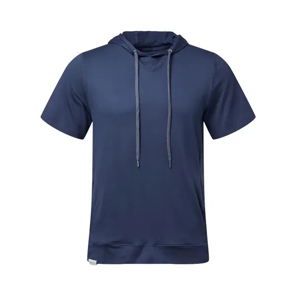 Holloway Eco Revive™ Ventura Soft Knit Short Sleeve Hoodie... from ASI 84358 S&S Activewear