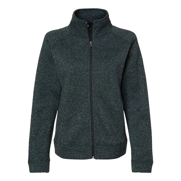 J. America Women's Traverse Full-Zip Sweatshirt... from ASI 84358 S&S Activewear