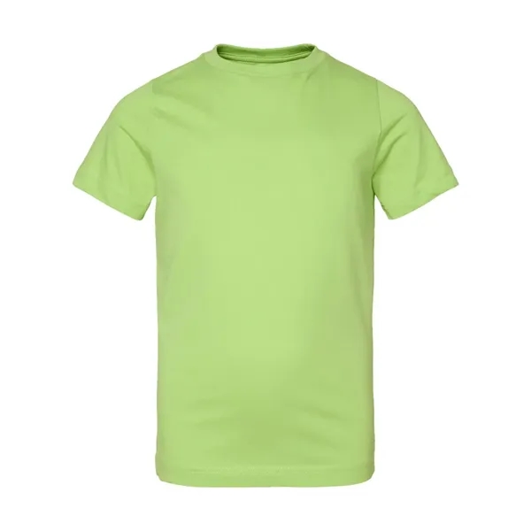Soft form fitting fine jersey youth T-shirt. Blank product.... from ASI 84358 S&S Activewear