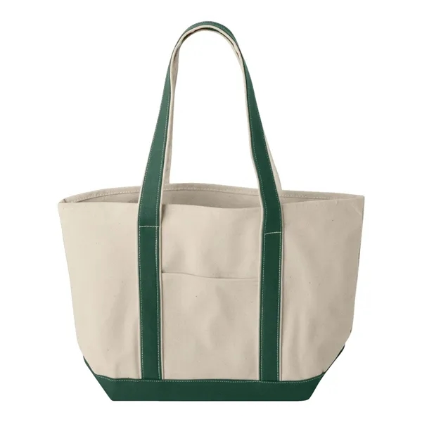 Heavy-duty cotton canvas bag with internal storage pocket... from ASI 84358 S&S Activewear