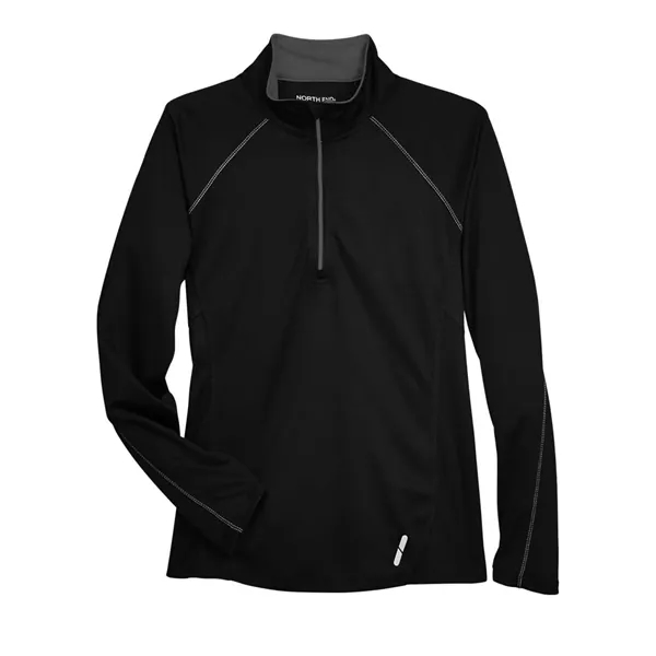 North End Women's Radar Quarter-Zip Performance Top... from ASI 84358 S&S Activewear