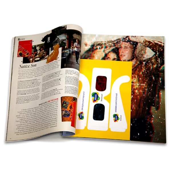 Custom Anaglyph 3D Bind-Ins Imprinted... from ASI 80485 Rainbow Symphony Inc / Rainbow Symphony