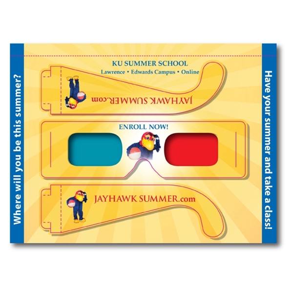 Custom Anaglyph 3D Bind-Ins Imprinted... from ASI 80485 Rainbow Symphony Inc / Rainbow Symphony