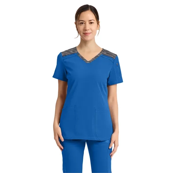 Dickies Medical - Dynamix - Women's V-Neck Top... from ASI 86018 Scrub Authority