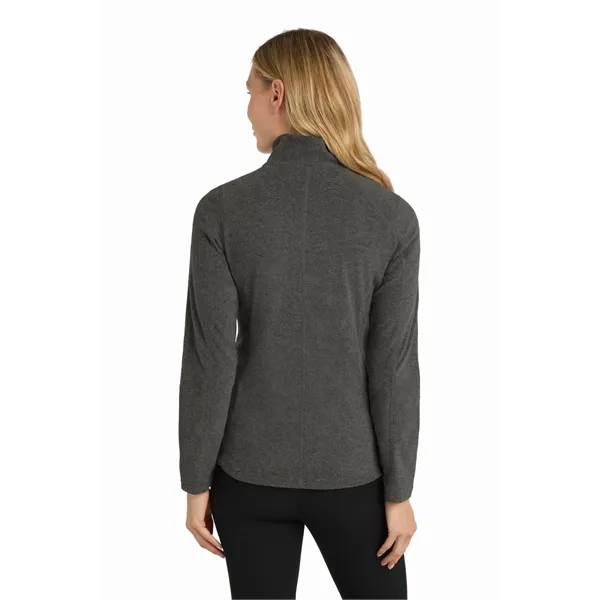 Port Authority Ladies Heather Microfleece Full-Zip Jacket.... from ASI 84863 SanMar