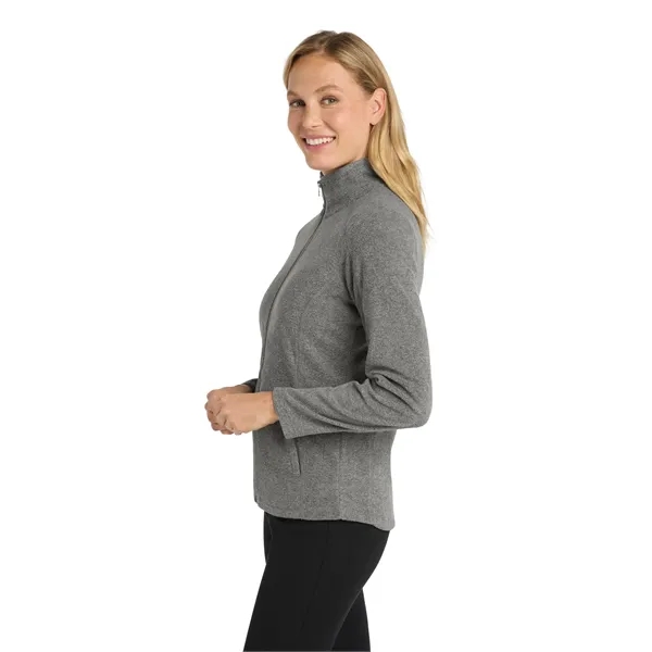 Port Authority Ladies Heather Microfleece Full-Zip Jacket.... from ASI 84863 SanMar