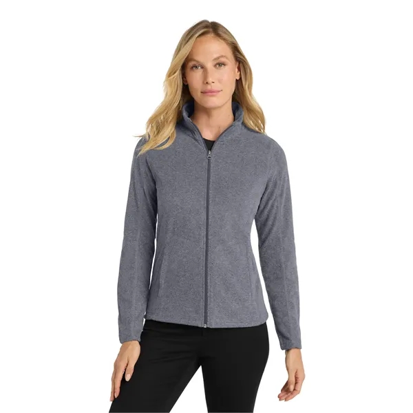 Port Authority Ladies Heather Microfleece Full-Zip Jacket.... from ASI 84863 SanMar