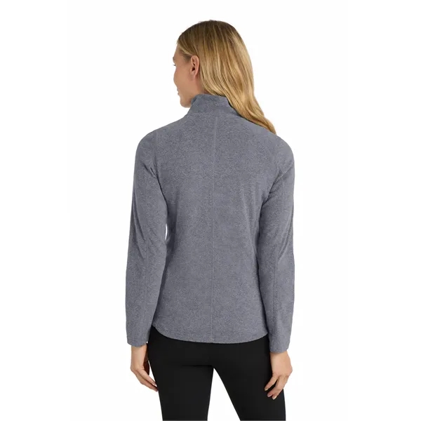 Port Authority Ladies Heather Microfleece Full-Zip Jacket.... from ASI 84863 SanMar