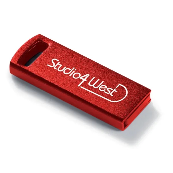 2 GB Aluminum USB 2.0 Flash Drive... from ASI 40480 Koozie Group