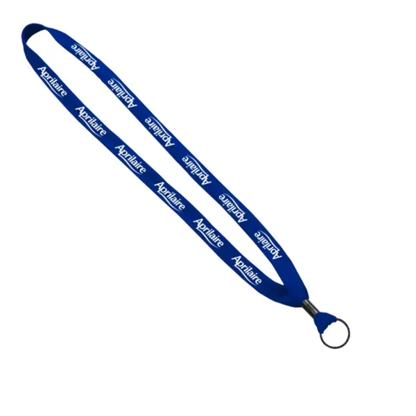 5/8" x 16" polyester lanyard with metal crimp and rubber O-ring.... from ASI 88060 Snugz/USA Inc / SnugZ USA®