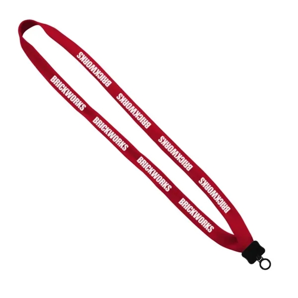 5/8" x 16" polyester lanyard with plastic clamshell and O-ring.... from ASI 88060 Snugz/USA Inc / SnugZ USA®