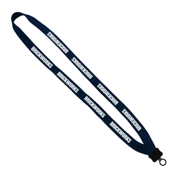 5/8" x 16" polyester lanyard with plastic clamshell and O-ring.... from ASI 88060 Snugz/USA Inc / SnugZ USA®