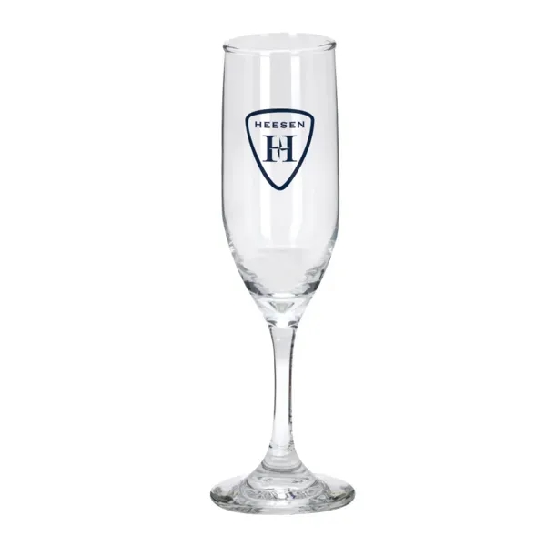 6.25 oz. glass champagne flute with sturdy base, long stem and... from ASI 88060 Snugz/USA Inc