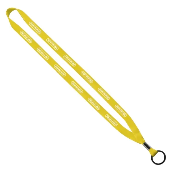 1/2" x 16" polyester lanyard with metal crimp and split-ring.... from ASI 88060 Snugz/USA Inc / SnugZ USA®