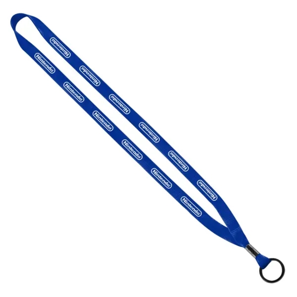 1/2" x 16" polyester lanyard with metal crimp and split-ring.... from ASI 88060 Snugz/USA Inc / SnugZ USA®