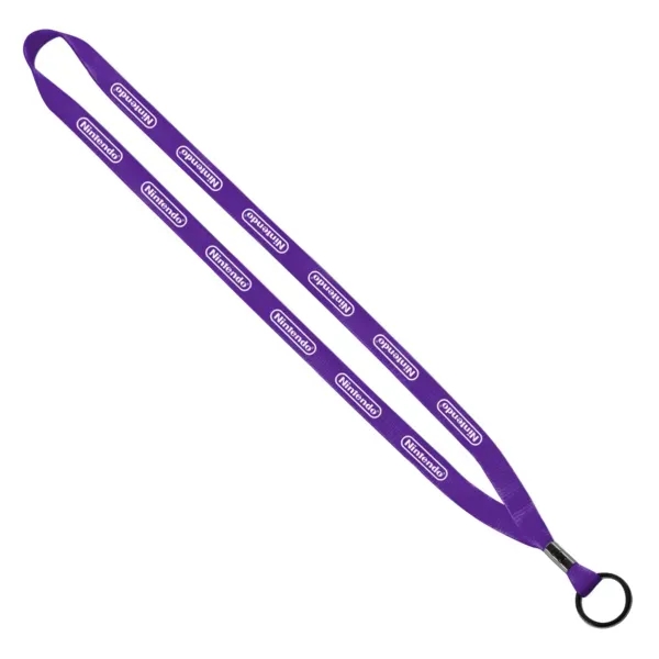 1/2" x 16" polyester lanyard with metal crimp and split-ring.... from ASI 88060 Snugz/USA Inc / SnugZ USA®