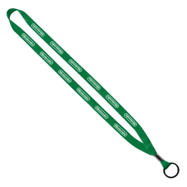 1/2" x 16" polyester lanyard with metal crimp and split-ring.... from ASI 88060 Snugz/USA Inc / SnugZ USA®