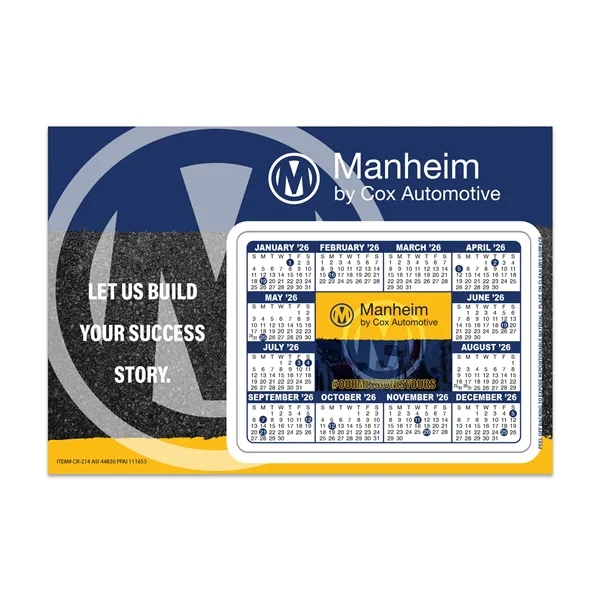 Repo Postcard: 4 1/8"x 6" with Removable Calendar: 3 1/2" x... from ASI 44830 The Chest