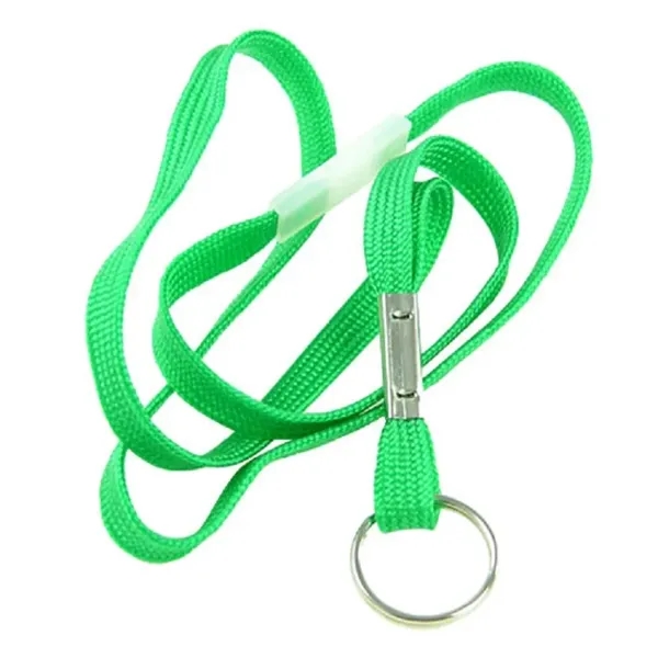 Flat nylon breakaway lanyard with split ring. Blank item only.... from ASI 54100 Fields Manufacturing Inc / TargetLine®