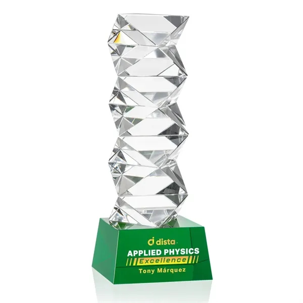 Callucci VividPrint™ Award on Robson Base - Green... from ASI 84592 St Regis Group / St Regis