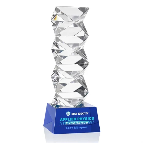 Callucci VividPrint™ Award on Robson Base - Blue... from ASI 84592 St Regis Group / St Regis