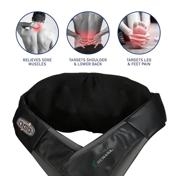The Brookstone Shiatsu Neck & Shoulder Massager is an ideal way... from ASI 61005 Hirsch Gift Inc
