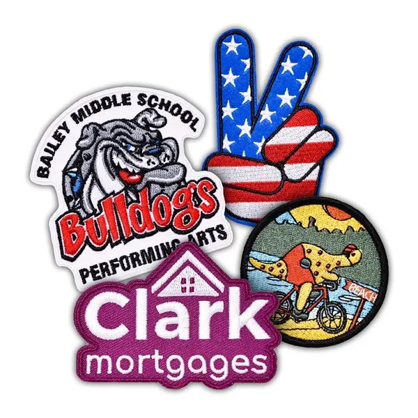 Premium custom embroidered patches.... from ASI 90859 Tempo Industries Inc / Tempoline