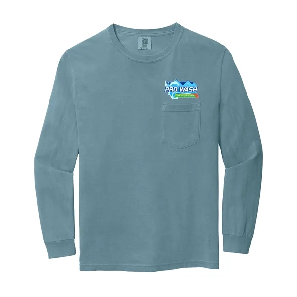 COMFORT COLORS ADULT 6.1 OZ LONG-SLEEVE POCKET T-SHIRT... from ASI 30208 A P Specialties / AP Specialties