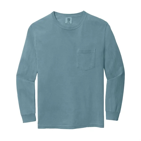 COMFORT COLORS ADULT 6.1 OZ LONG-SLEEVE POCKET T-SHIRT... from ASI 30208 A P Specialties / AP Specialties