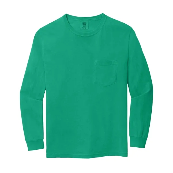 COMFORT COLORS ADULT 6.1 OZ LONG-SLEEVE POCKET T-SHIRT... from ASI 30208 A P Specialties / AP Specialties