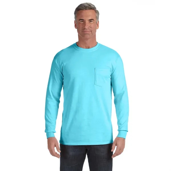 COMFORT COLORS ADULT 6.1 OZ LONG-SLEEVE POCKET T-SHIRT... from ASI 30208 A P Specialties / AP Specialties