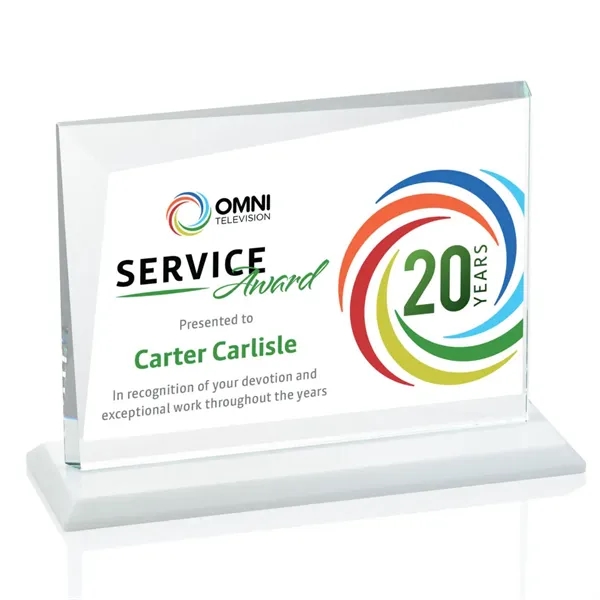 Mirela VividPrint™ Award - White... from ASI 84592 St Regis Group / St Regis