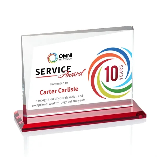 Mirela VividPrint™ Award - Red... from ASI 84592 St Regis Group / St Regis