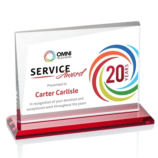 Mirela VividPrint™ Award - Red... from ASI 84592 St Regis Group / St Regis