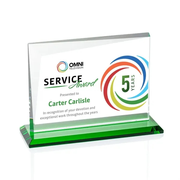 Mirela VividPrint™ Award - Green... from ASI 84592 St Regis Group / St Regis